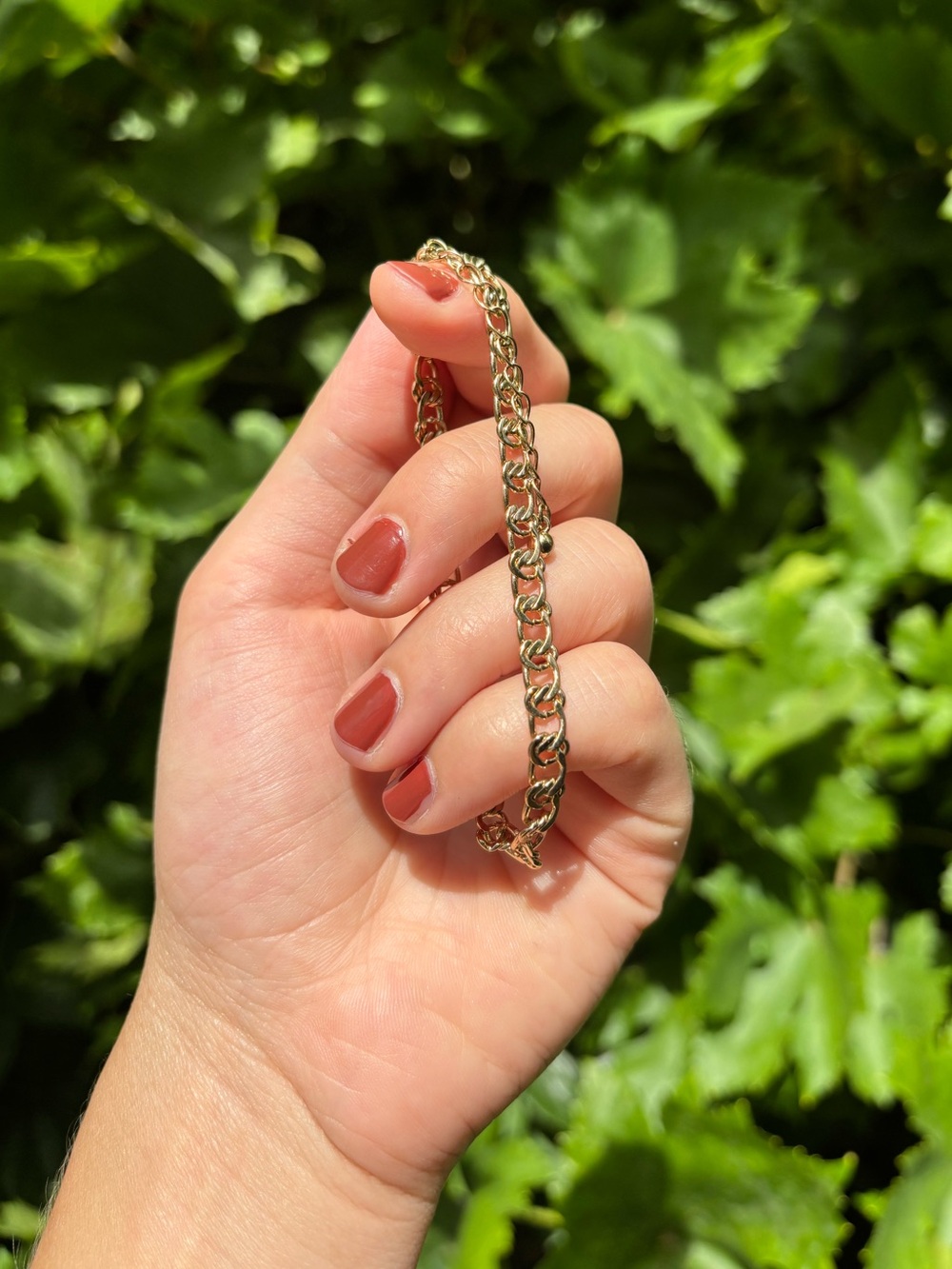 Minimalist Gold Chain Bracelet